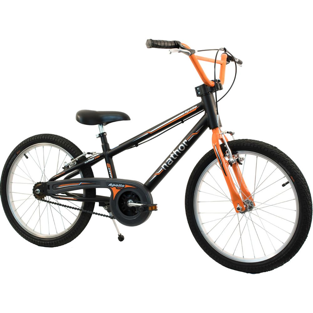 Encontraproduto.com.br - Bicicleta Aro 20 Preta E Laranja Apollo Nathor 101200160003