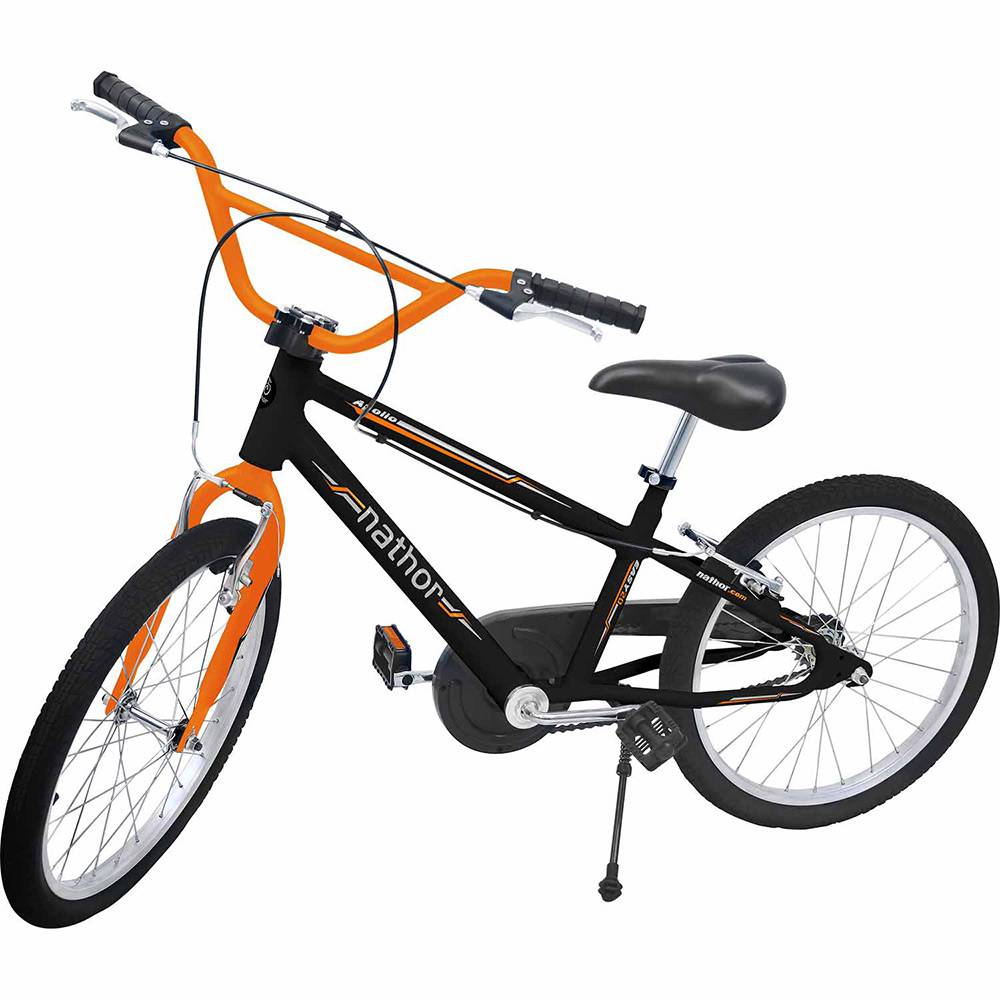 Encontraproduto.com.br - Bicicleta Aro 20 Preta E Laranja Apollo Nathor 101200160003