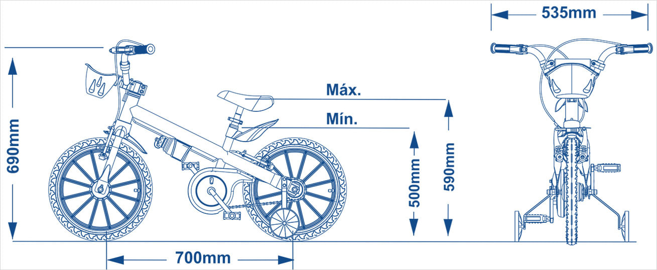 Encontraproduto.com.br - Bicicleta - Nathor - Aro 16 - Apollo 2