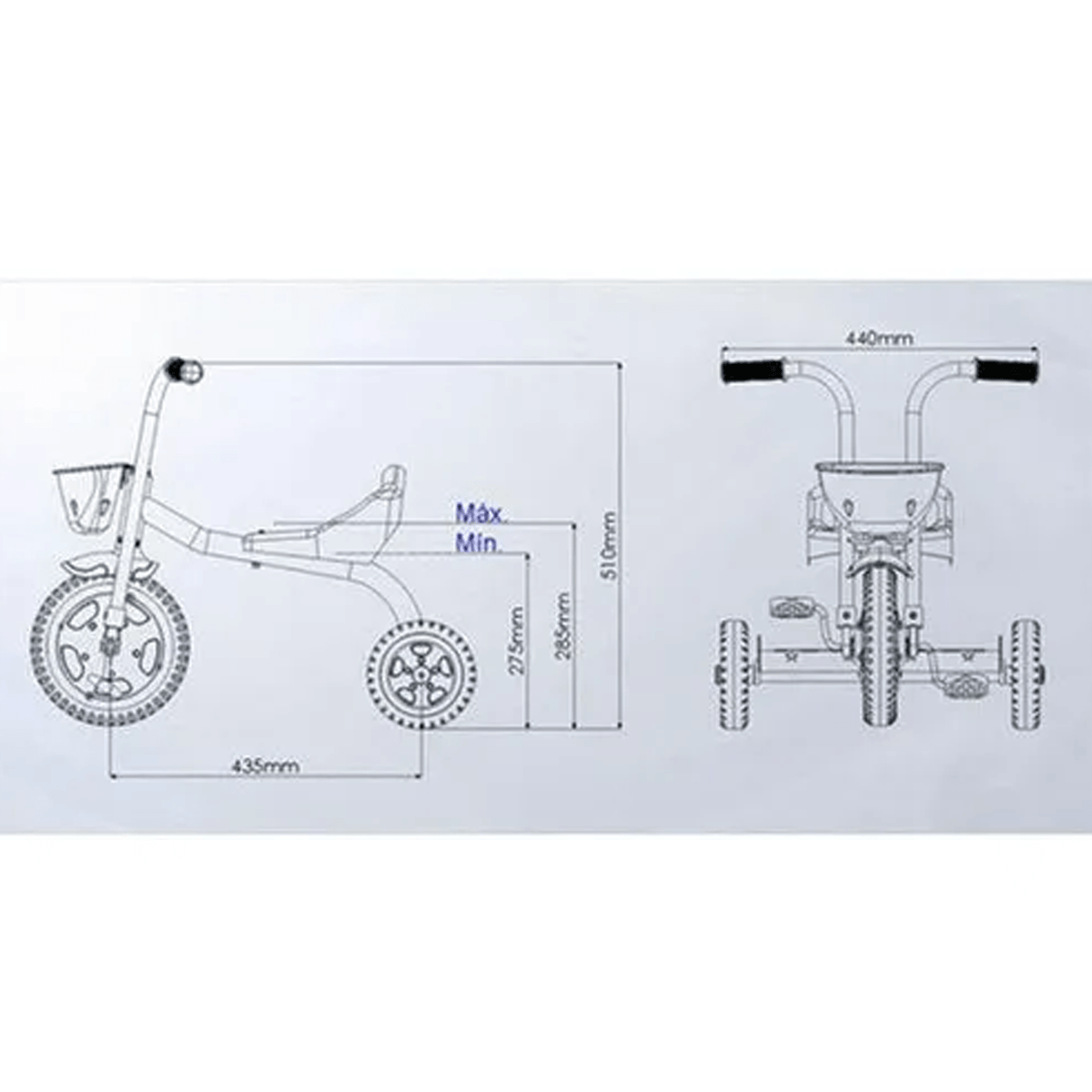 Encontraproduto.com.br - Triciclo Charm Nathor 100510160009
