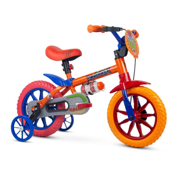Encontraproduto.com.br - Bicicleta Aro 12 Power Rex 2021 Nathor Colorida