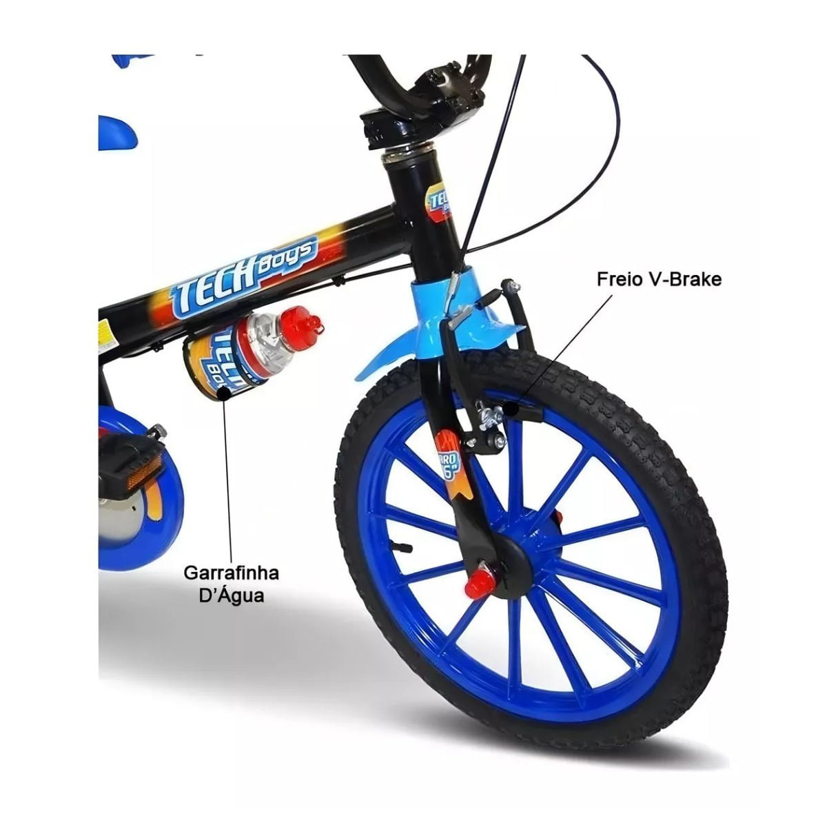 Encontraproduto.com.br - Bicicleta Tech Boys Aro 16 - Nathor