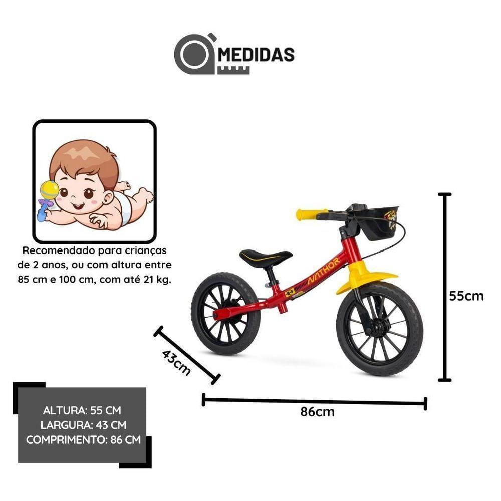 Encontraproduto.com.br - Bicicleta Infantil Equilíbrio Fast - Aro 12 - Nathor