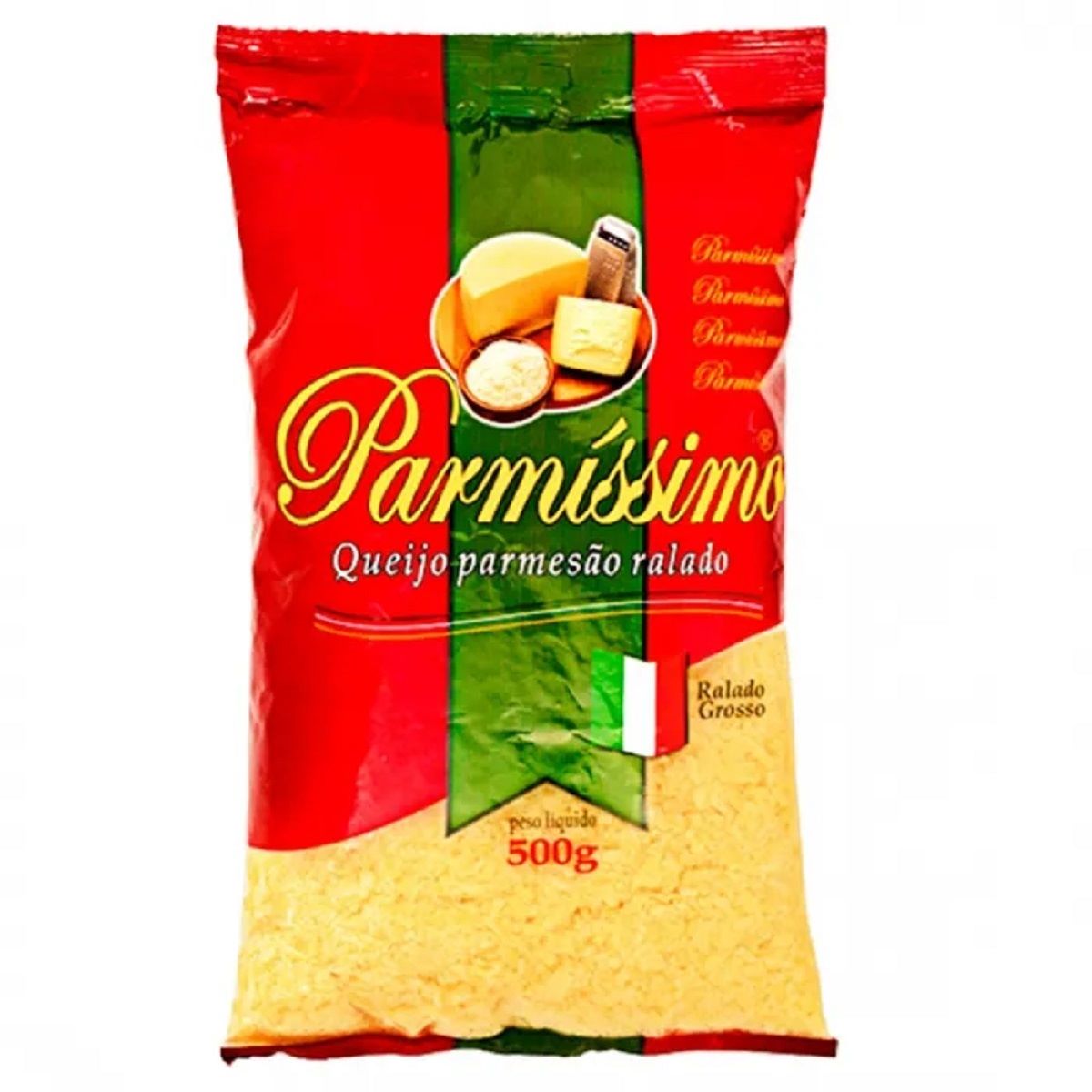 Queijo Ralado Parmíssimo Pacote com 500g