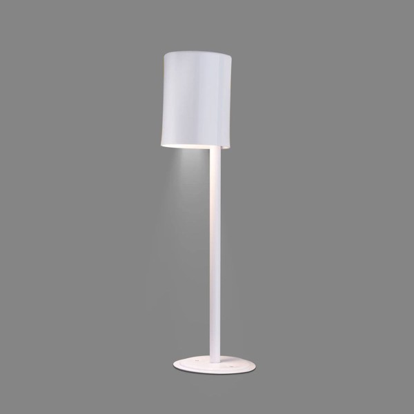Encontraproduto.com.br - Espeto de Alumínio Luz Indireta E-1040 Branco - Ideal