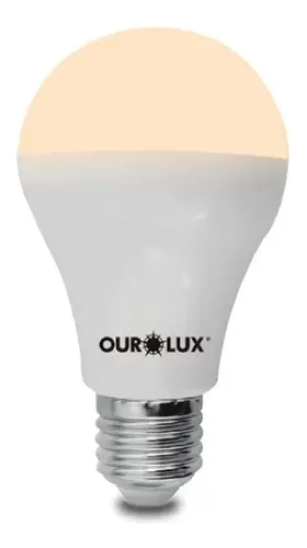 Lâmpada Superled Ourolux 150 3000K Amarela 12W