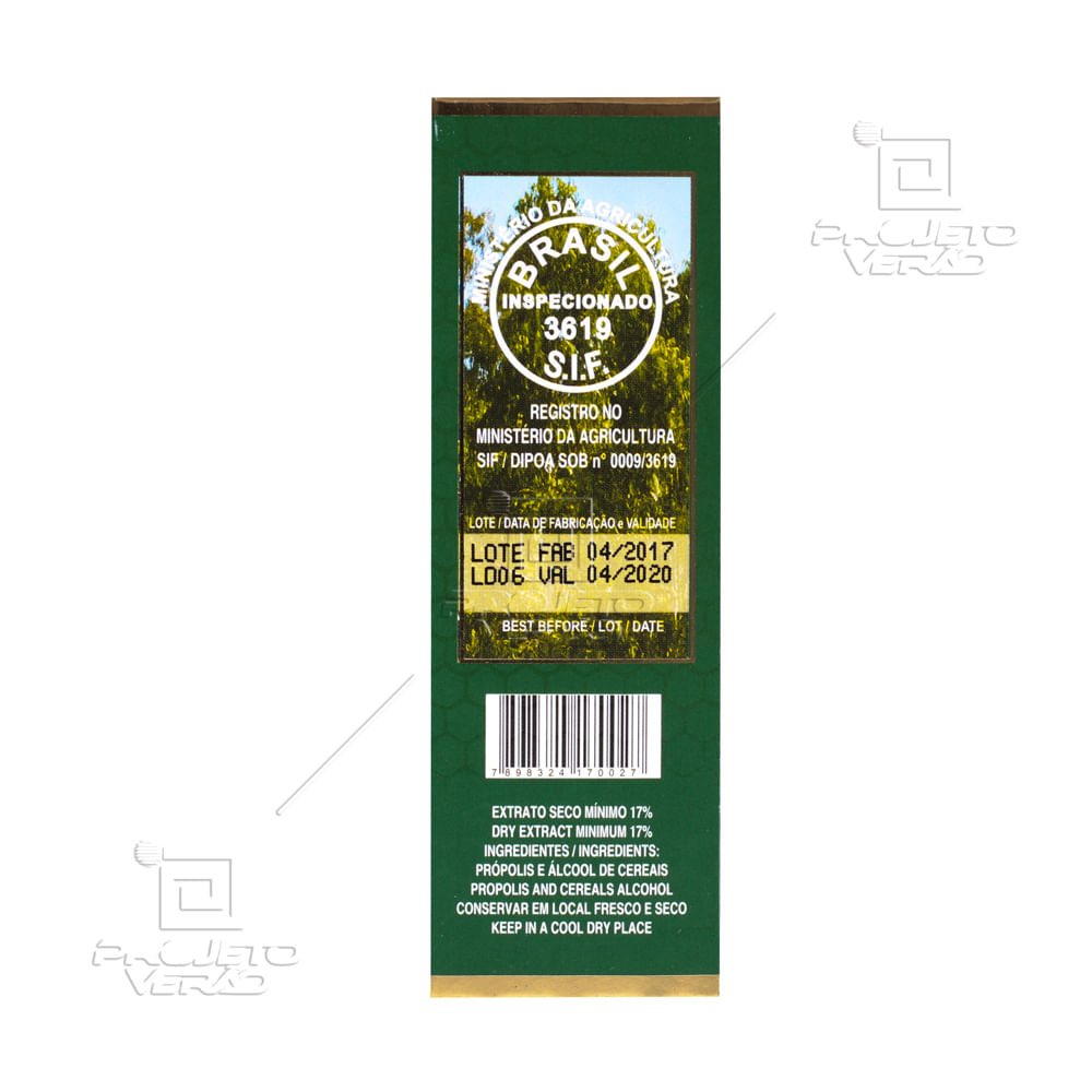 Encontraproduto.com.br - Extrato de Própolis Verde (17%) 30ml - Apis Brasil