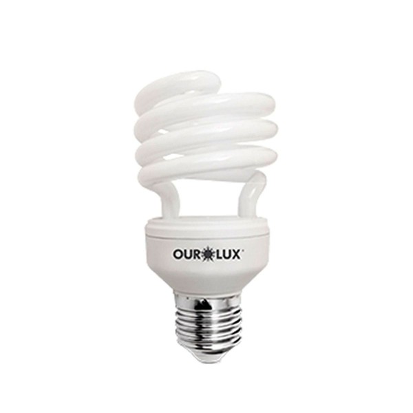 Encontraproduto.com.br - Lâmpada Spiralux 20w 127v 6400k Ourolux