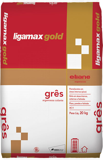 Encontraproduto.com.br - Argamassa Porcelanato Gres Interno ACII 20kg Ligamax