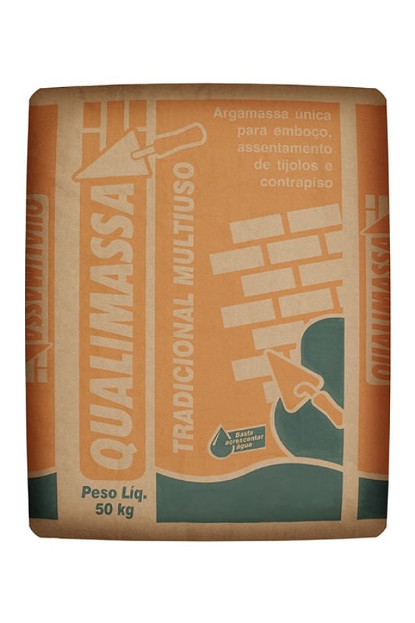 Encontraproduto.com.br - Qualimassa Tradicional Multiuso 50kg