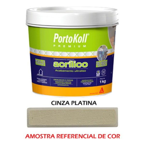 Rejunte Acrilico Branco 1 Kg Portokoll