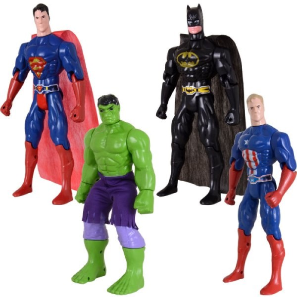 Quarteto De Super Heroís Brinquedos Articulaveís Vingadores