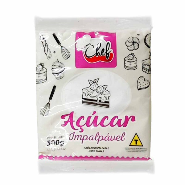 Açúcar Impalpável 500g - Chef Iceberg