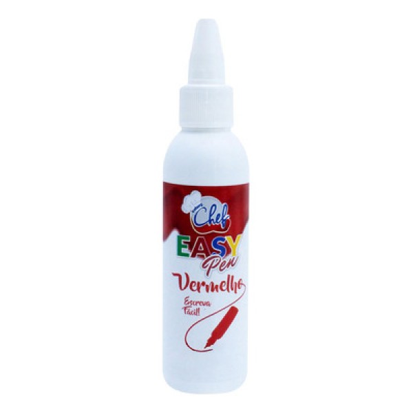 Encontraproduto.com.br - Corante Gel Easy Pen Vermelho 60g ICEBERG