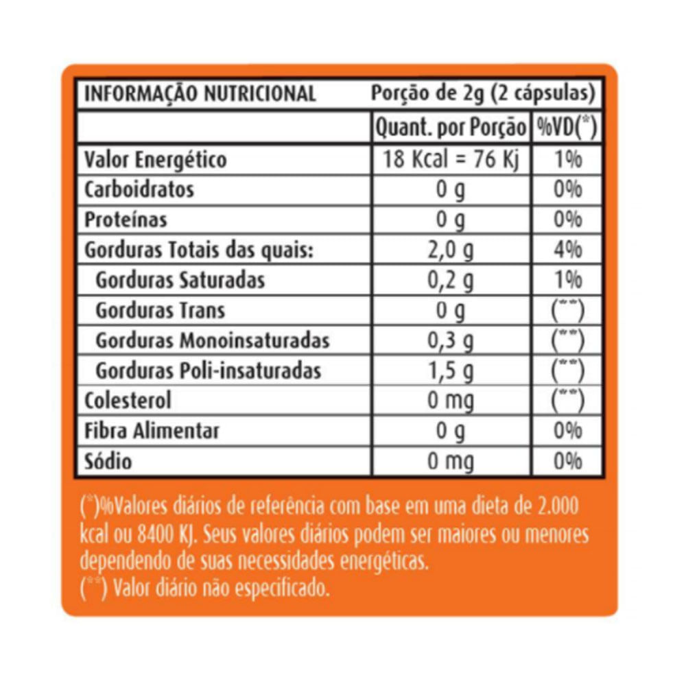 Óleo de Semente de Uva Katiguá 1000mg c/60 Cápsulas