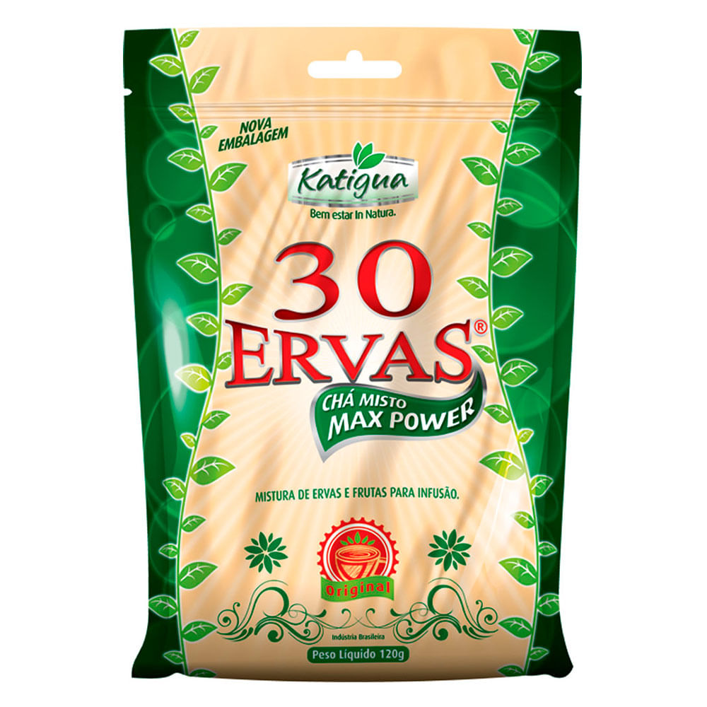 Chá Misto 30 Ervas Max Power 120g - Katiguá