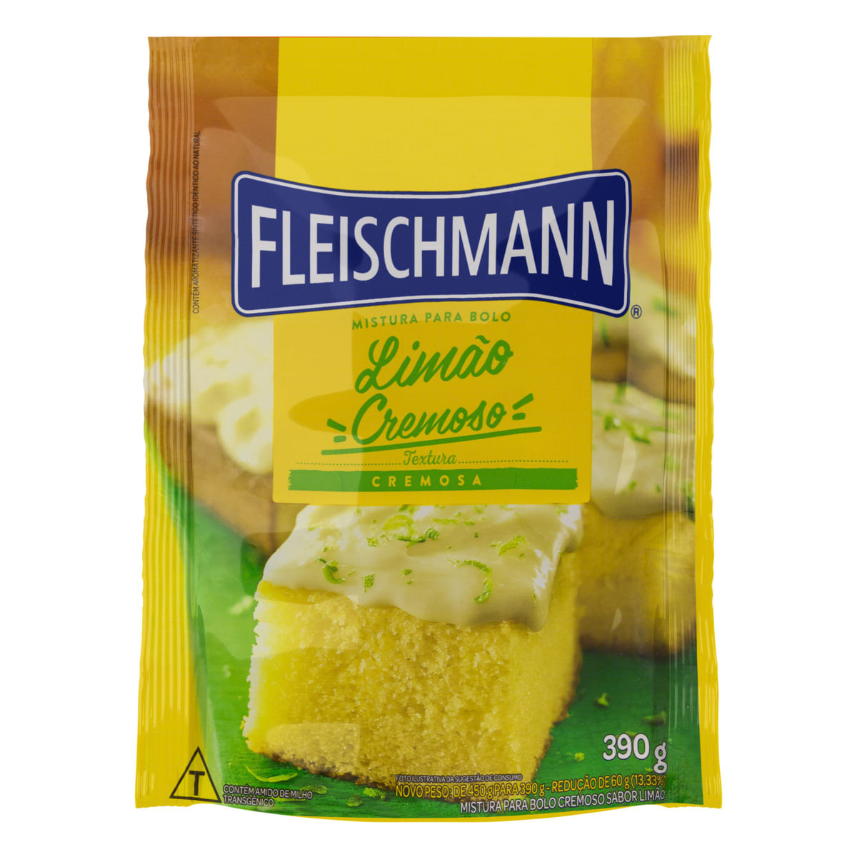 Encontraproduto.com.br - MISTURA P/BOLO FLEISCHMANN 390G LIMAO