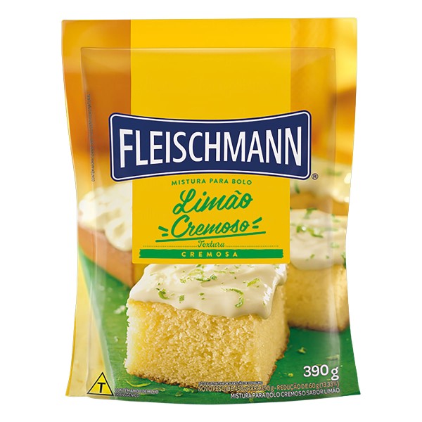 Encontraproduto.com.br - MISTURA P/BOLO FLEISCHMANN 390G LIMAO