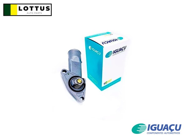 Encontraproduto.com.br - IGUAÇU - 402131392 - VÁLVULA TERMOSTÁTICA COM CARCAÇA DOBLÒ 1.8 8V GAS/FLEX 04 > 10 IDEA 1.8 8V FLEX 06 > 10 ...