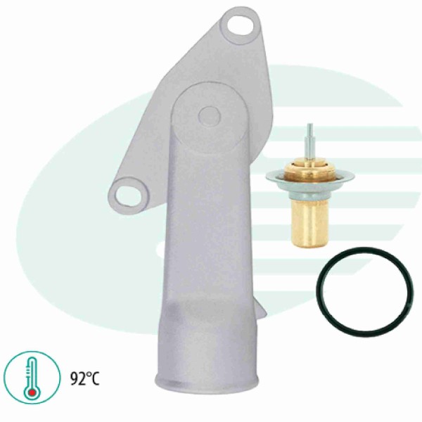 Encontraproduto.com.br - IGUAÇU - 402131392 - VÁLVULA TERMOSTÁTICA COM CARCAÇA DOBLÒ 1.8 8V GAS/FLEX 04 > 10 IDEA 1.8 8V FLEX 06 > 10 ...