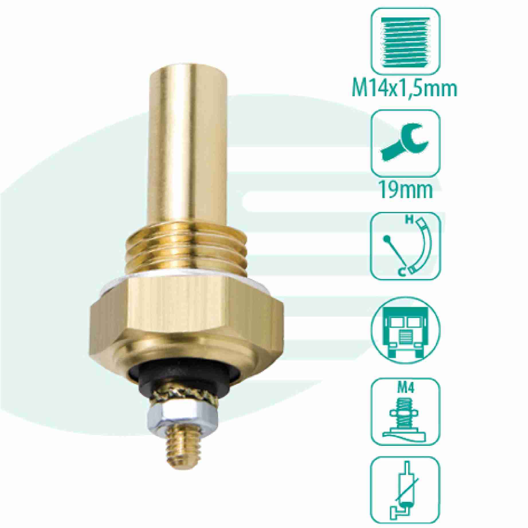 Encontraproduto.com.br - SENSOR TEMPERATURA PAINEL MBLONGO 3022L) 2PCS) - IG203.2006