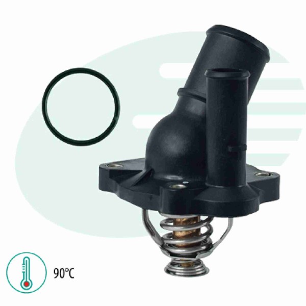 Encontraproduto.com.br - VALVULA TERMOSTATICA SENSOR ECOSPORT-RANGER DURATEC - IG401.1523-90
