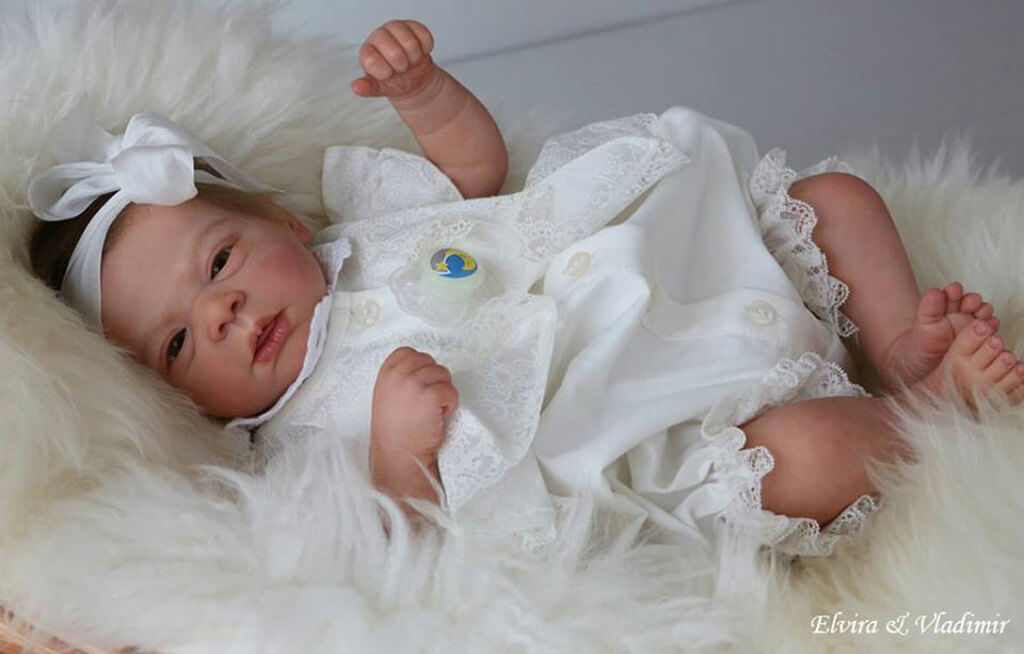 Boneco bebê Reborn Johan Five