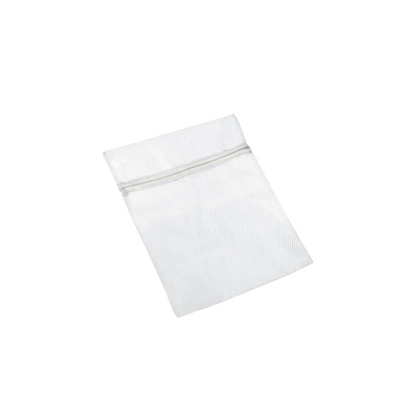 Encontraproduto.com.br - Saco para Lavar Roupa Delicada Pequeno Branco/Rosa Log Ordene