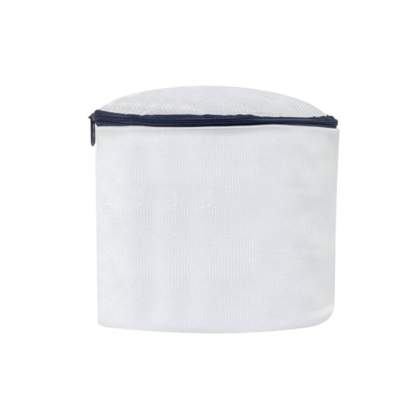 Encontraproduto.com.br - Saco para Lavar Roupa Delicada Sutiã Premium Branco/Azul Log Ordene