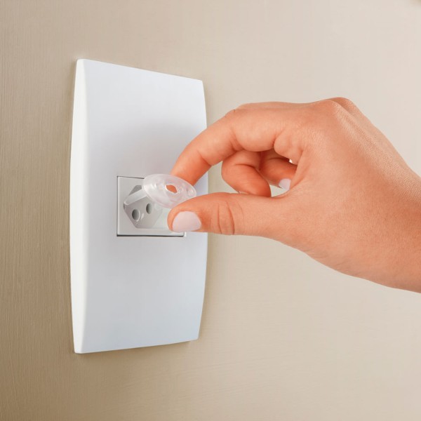 Encontraproduto.com.br - Protetor Ordene Joy OR91500 Plástico Tomada 9Pc/3 Chavev Padrão Branco