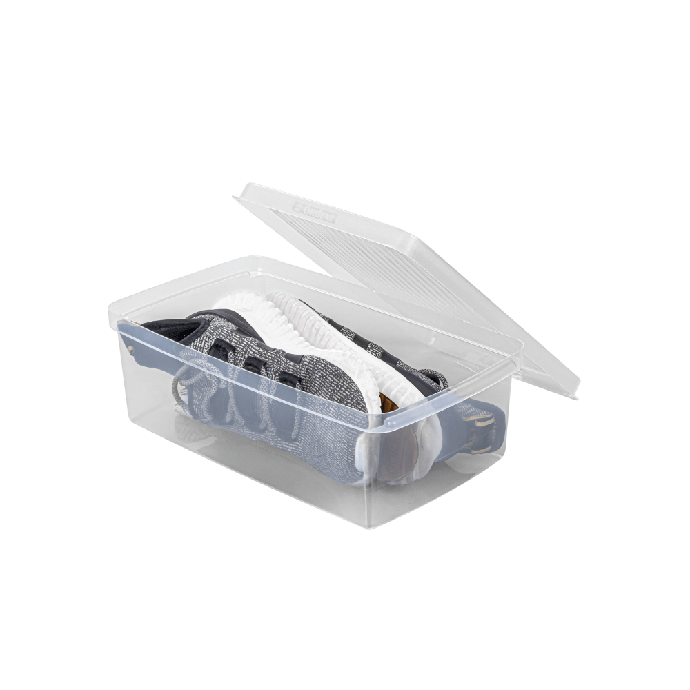 Encontraproduto.com.br - Organizador para Sapatos Cristal 6,9L Leve 6 Pague 5 Ordene