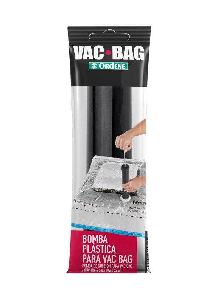 Encontraproduto.com.br - Bomba Plástica para Vac Bag - Ordene