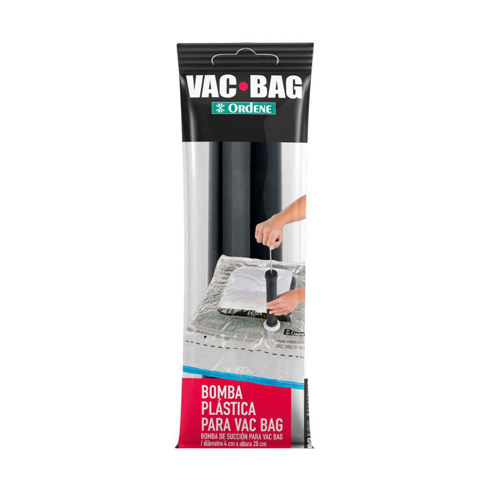 Encontraproduto.com.br - Bomba Plástica para Vac Bag - Ordene