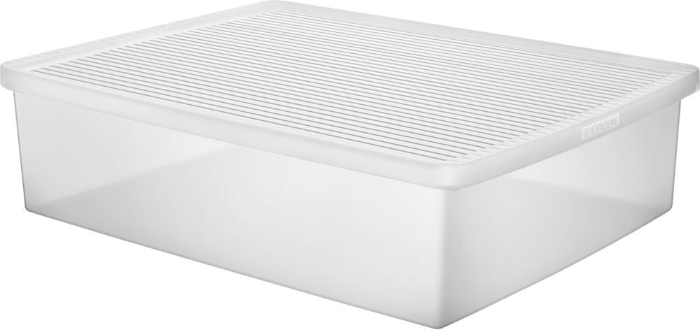 Encontraproduto.com.br - Organizador Plástico para Botas Cristal 19,5L Ordene