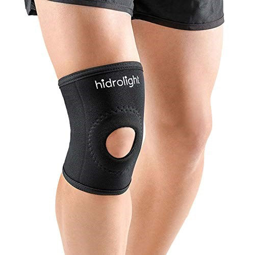 Encontraproduto.com.br - Joelheira com reforço Patelar em Neoprene OR41B Hidrolight