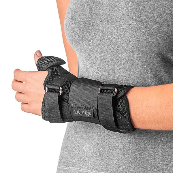 Encontraproduto.com.br - Órtese De Punho Com Polegar Hidrolight Air Direito Preto P 1 Unidade