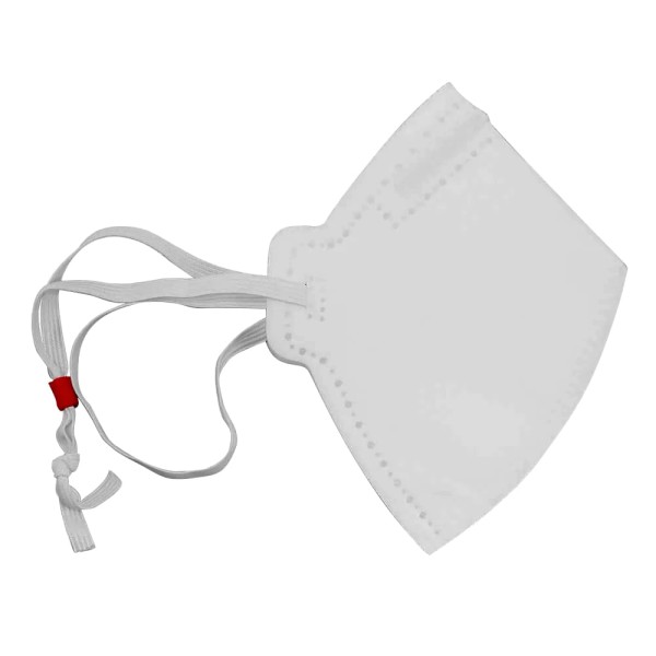 Encontraproduto.com.br - Máscara Respiradora AirSafety Sem Válvula PFF2s N95 Branca