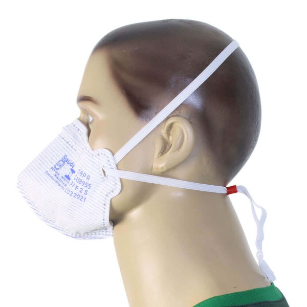 Encontraproduto.com.br - Máscara Respiradora AirSafety Sem Valvula PFF2s Kit C/ 100UN