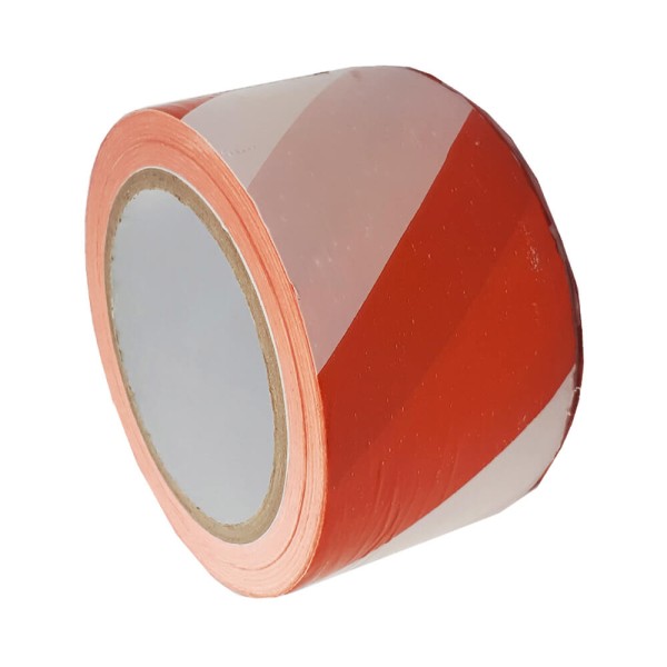 Encontraproduto.com.br - Fita Thr Para Sinalizacao Laranja e Branca 65x160mts