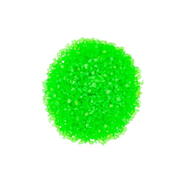 Encontraproduto.com.br - Cascalho para Aquário Quartzo Moído Nº 1 Aqua Pedras Verde Flúor