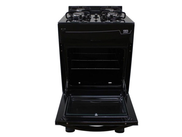 Encontraproduto.com.br - Fogao 4 Bocas Verita Gourmet Clarice Acendimento Automatico - Preto