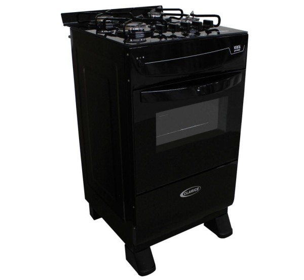 Encontraproduto.com.br - Fogao 4 Bocas Verita Gourmet Clarice Acendimento Automatico - Preto
