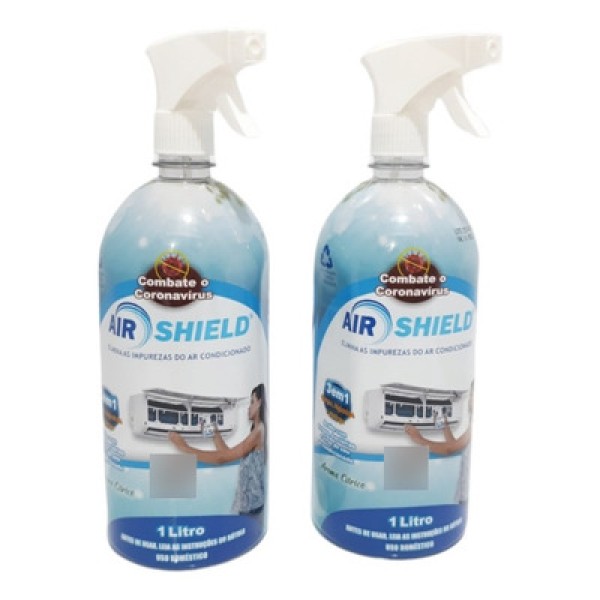 Encontraproduto.com.br - Higienizador de Ar Condicionado Air Shield  250ml