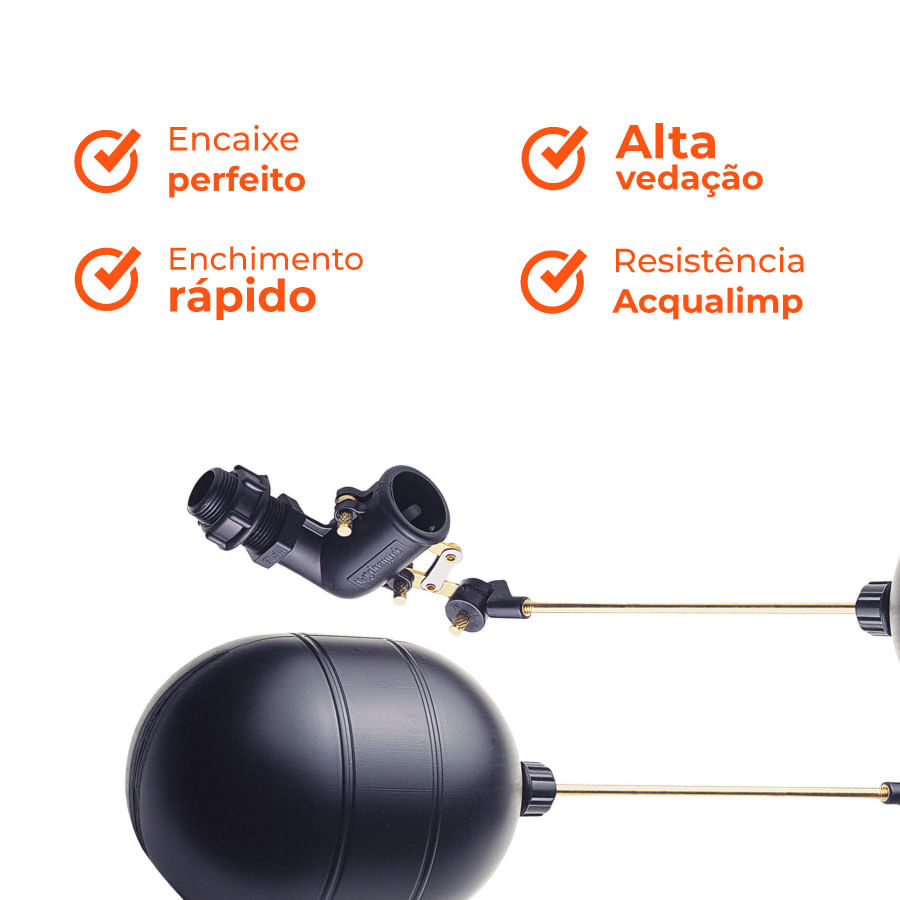 Encontraproduto.com.br - Válvula de Bóia Acqualimp 3/4