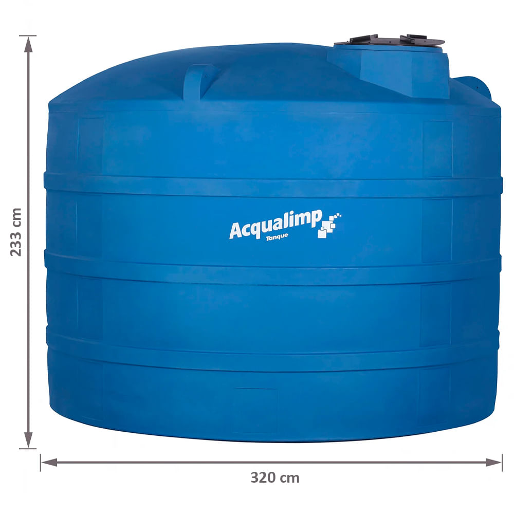 Encontraproduto.com.br - Caixa dágua Fácil Instalação 500 litros cinza Acqualimp
