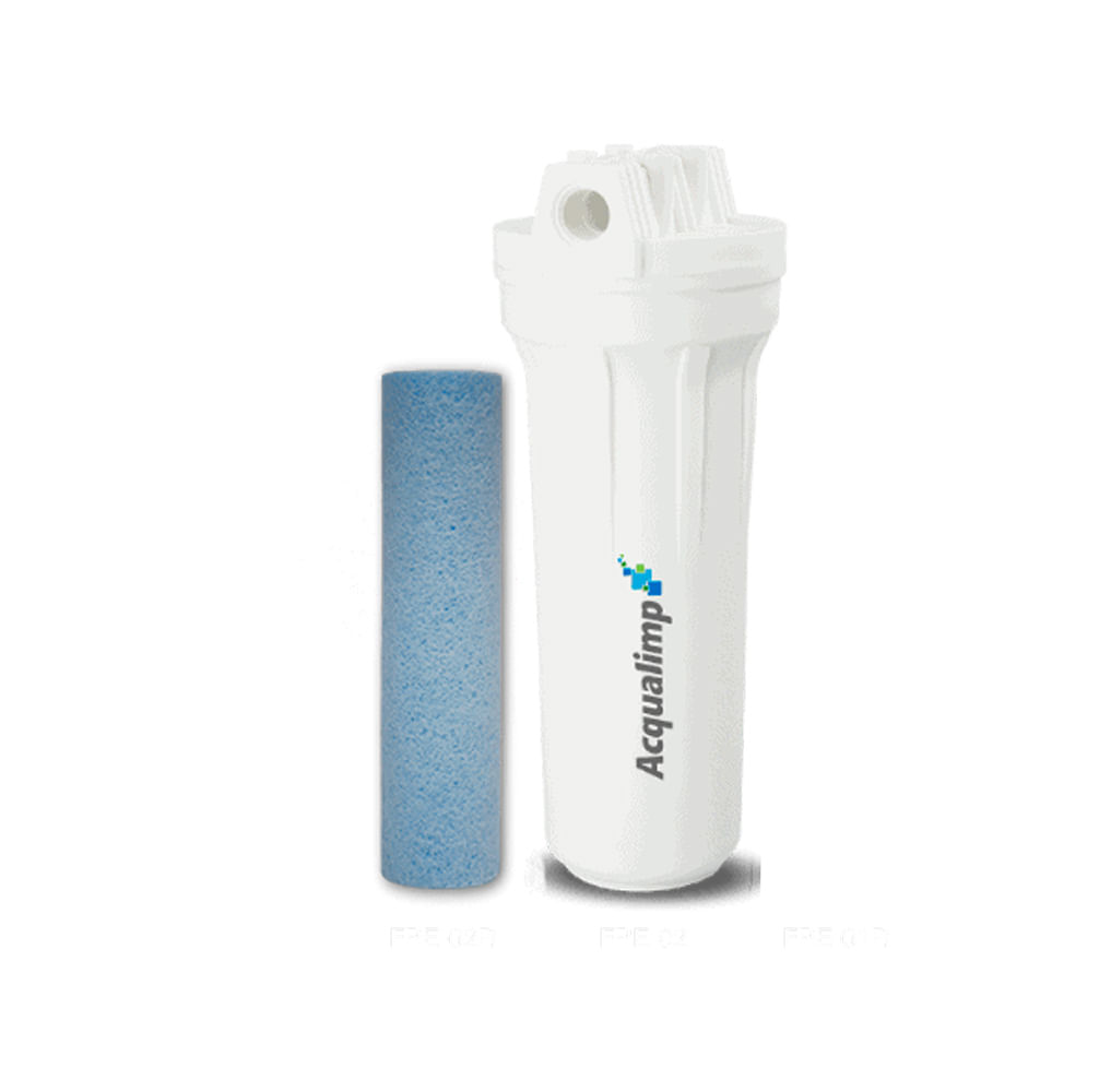Encontraproduto.com.br - Refil para Filtro FPE-02 Ponto de Entrada Branco - Acqualimp
