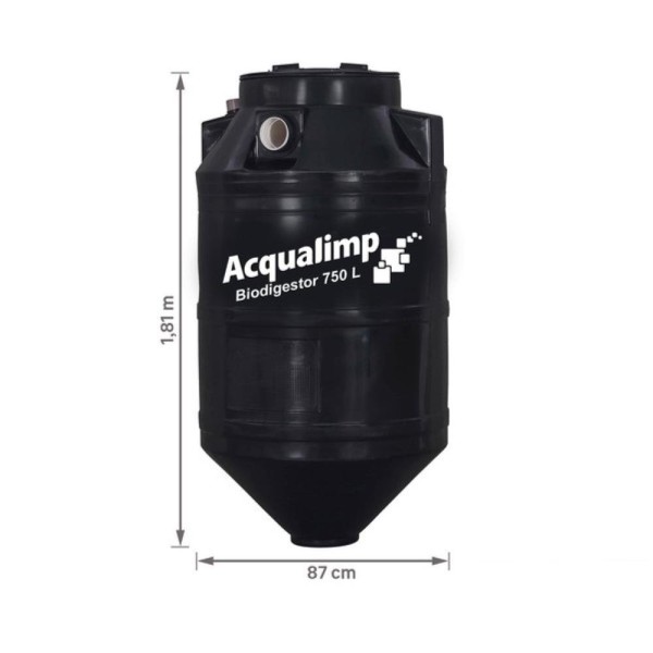 Encontraproduto.com.br - Biodigestor de Polietileno 750 Litros Ecolimp - Acqualimp