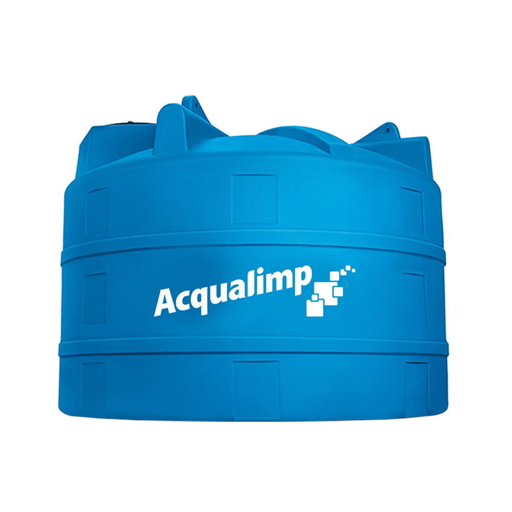 Tanque de Polietileno 20.000 Litros Azul - Acqualimp