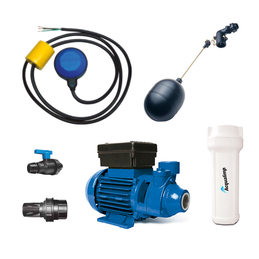 Kit Cisterna Equipada 220v - Acqualimp