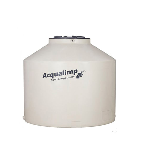 Encontraproduto.com.br - Caixa D Água Acqua Areia 2500L Tampa Click Acqualimp